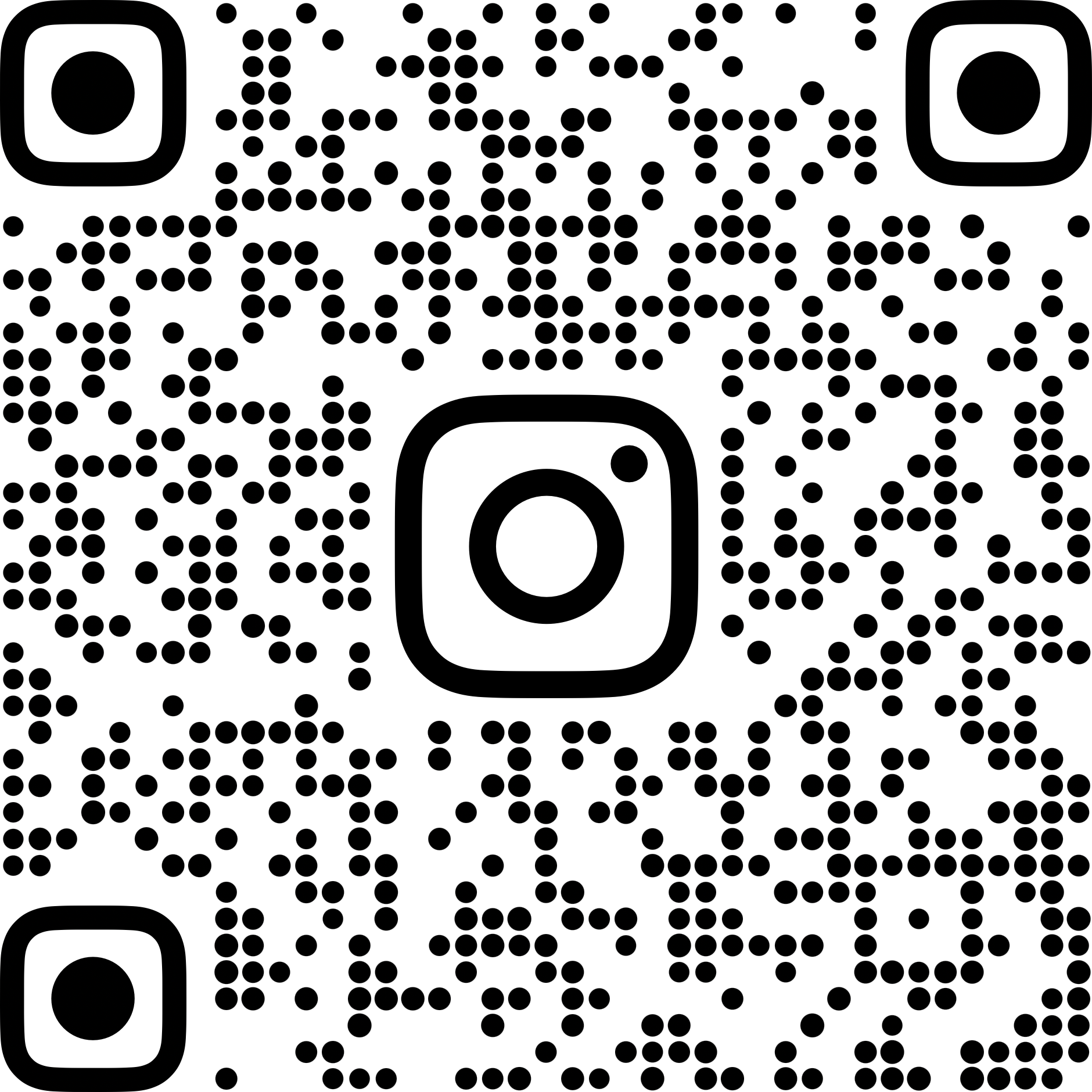 QR-code naar het Instagram-account van UAntwerpen Architectuur