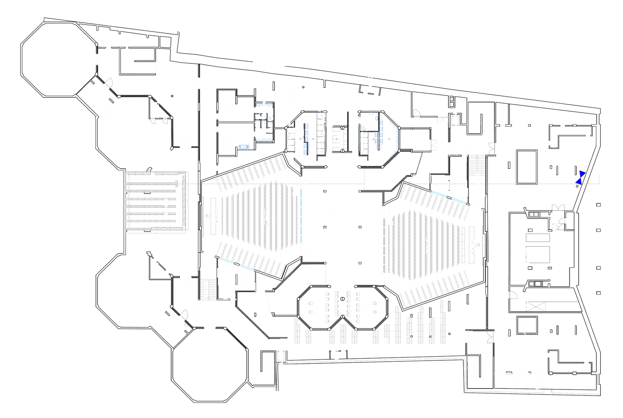 Gebouw R, Rodestraat 14, kelderverdieping -1